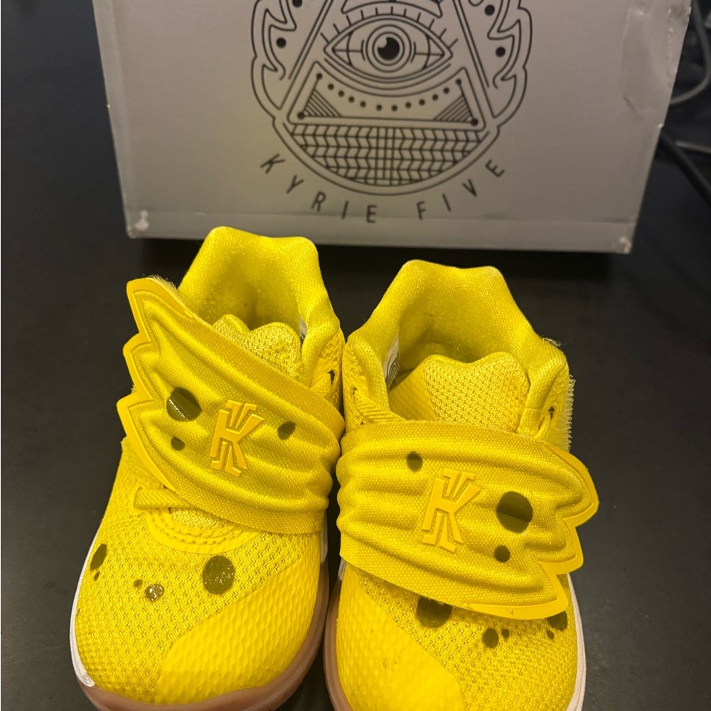 Kyrie 5 SpongeBob SquarePants toddler 5c